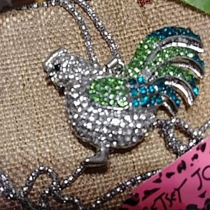 Betsey Johnson Jewelry - Adorable chicken necklace NWT Betsey Johnson Jewelry - Adorable chicken necklace NWT